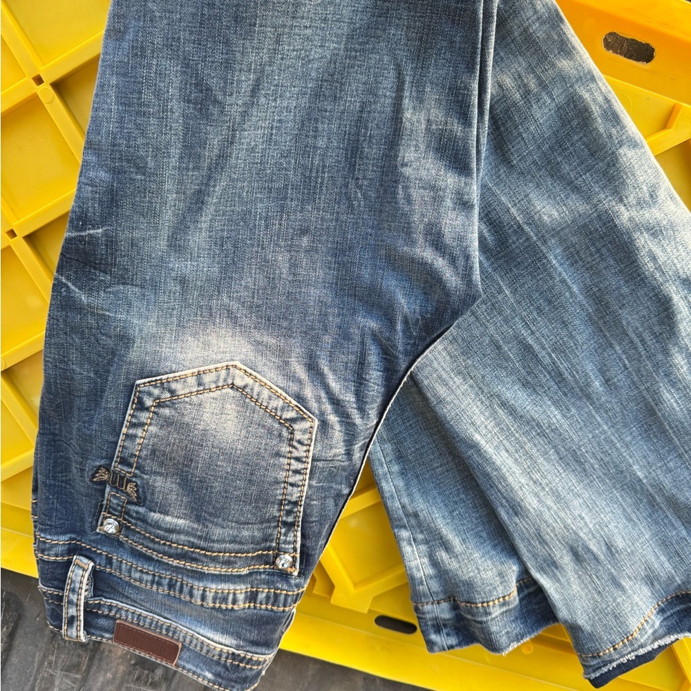 Miss Me Classic Blue Wide Leg Jeans